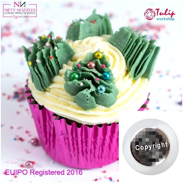 Насадка Рождественская Ель №117 | L размер (Russian Nozzle #117 - Christmas tree | L size | By Tulip Workshop) Насадка Рождественская Ель №117 | L размер (Russian Nozzle #117 - Christmas tree | L size | By Tulip Workshop)