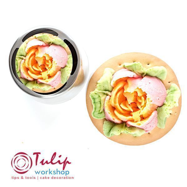 Насадка Малазийский Цветок №320 Роскошная Роза | XXL размер (Russian Nozzle # 320 - Bella | XXL size | By Tulip Workshop) Насадка Малазийский Цветок №320 Роскошная Роза | XXL размер (Russian Nozzle # 320 - Bella | XXL size | By Tulip Workshop)