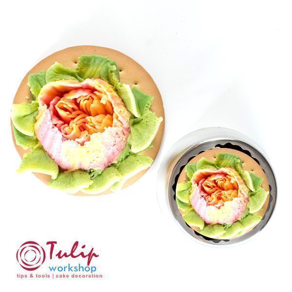 Насадка Малазийский Цветок №310 Английская Роза | XXL размер (Russian Flower Nozzle # 310 - Marigold | XXL size | By Tulip Workshop) Насадка Малазийский Цветок №310 Английская Роза | XXL размер (Russian Flower Nozzle # 310 - Marigold | XXL size | By Tulip Workshop)