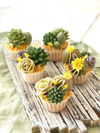 Кондитерская насадка Ateco рифлёный лист №71-76 | малый размер Кондитерская насадка Ateco рифлёный лист №71-76 | малый размер