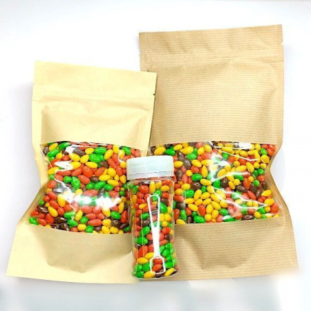 Мягкое шоколадное драже конфеты Семечки Ассорти 0.1 - 3 кг