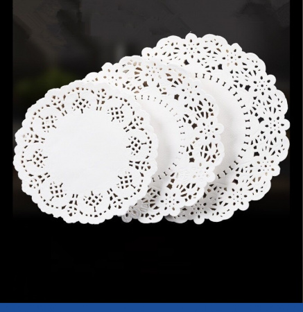 Подложка под торт ажурная бумажная Ø 9 см | упак. 50 - 100 шт
