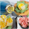 Набор 4 кондитерские насадки - тюльпан одним движением №№ 19,20,21,22 | L размер
