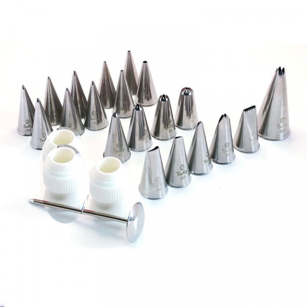 Наборы кондитерских насадок и инструментов от Пряничной Академии 24 шт