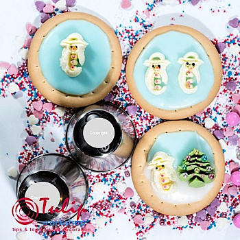 Насадка Снеговик №224 | XL размер (Russian Nozzle #224 Snowman | XL size | By Tulip Workshop) Насадка Снеговик №224 | XL размер (Russian Nozzle #224 Snowman | XL size | By Tulip Workshop)