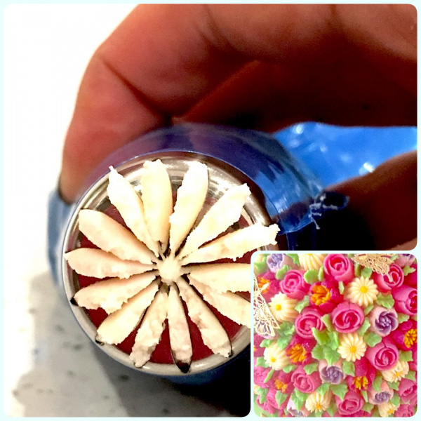 Насадка Цветок №113 Дейзи | L размер (Russian Flower Nozzle #20.1 Daisy | L size) Насадка Цветок №113 Дейзи | L размер (Russian Flower Nozzle #20.1 Daisy | L size)