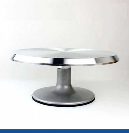 Поворотный стол для торта ∅ 28 см (стандартный) | Металл Поворотный стол для торта ∅ 28 см (стандартный) | Металл