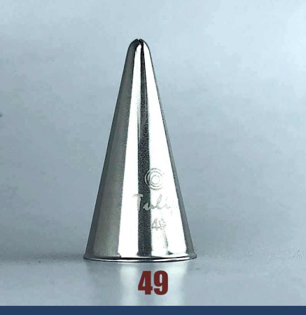 Кондитерская насадка закрытая звезда 49 Tulip™ малый размер (Ø 3.2 мм, 4 луча) Кондитерская насадка закрытая звезда 49 Tulip™ малый размер (Ø 3.2 мм, 4 луча)