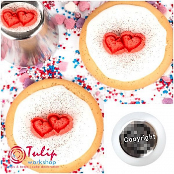 Насадка Валентин № 229 (235) | XL размер (Russian Pastry Tube #235 (229) - Valentine Hearts | XL size | By Tulip Workshop) Насадка Валентин № 229 (235) | XL размер (Russian Pastry Tube #235 (229) - Valentine Hearts | XL size | By Tulip Workshop)