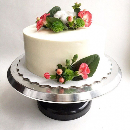 Поворотный стол для торта ∅ 28 см (стандартный) | Металл Поворотный стол для торта ∅ 28 см (стандартный) | Металл