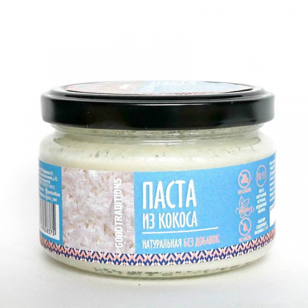 Паста из мякоти кокоса без добавок и сахара | 0.2 - 1 кг