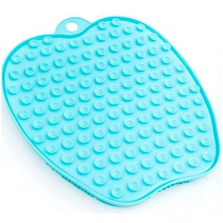 Коврик массажный силиконовый для ванной или душевой 23*23 см