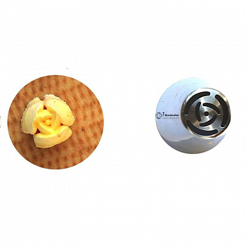 мини Насадка Цветок №120 Голубой Бриллиант | М размер (mini Russian Flower Nozzle #120 Blue Diamond М size | by Tulip Workshop) мини Насадка Цветок №120 Голубой Бриллиант | М размер (mini Russian Flower Nozzle #120 Blue Diamond М size | by Tulip Workshop)