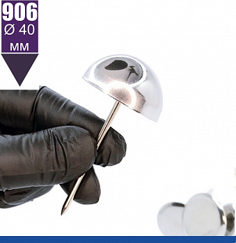 Кондитерский гвоздик 906 Tulip™ выпуклый для хризантем Ø 40 мм (Domed)