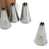 Кондитерская насадка открытая звезда №18 Tulip™ малый размер (diam. 4.7 mm; 7 лучей) Кондитерская насадка открытая звезда №18 Tulip™ малый размер (diam. 4.7 mm; 7 лучей)