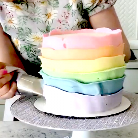 Кондитерская насадка лепесток розы прямой №180(127D) Tulip™